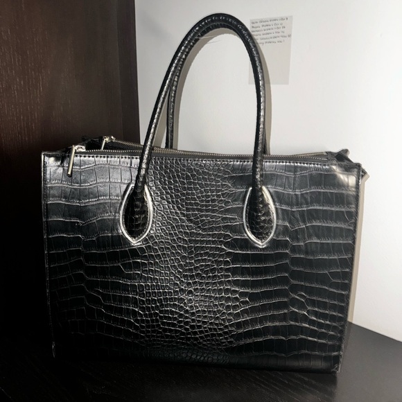 H&M Crocodile-Patterned Handbag - Picture 3 of 4